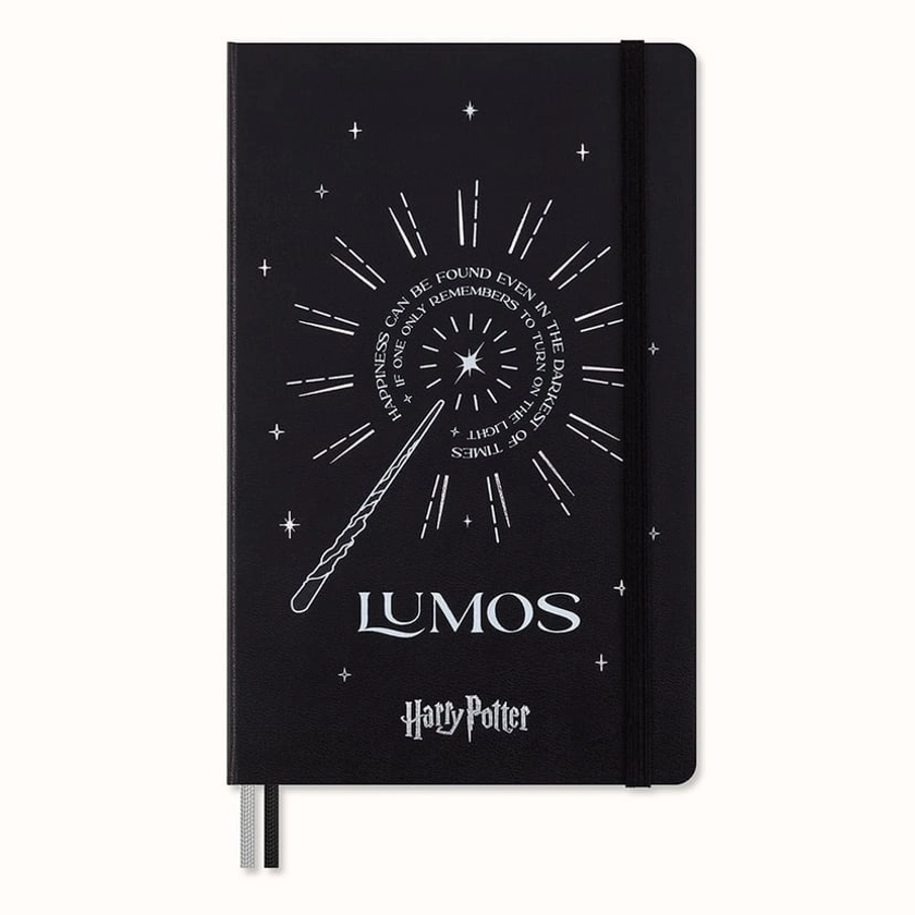 Carnet Moleskine - 13 x 21 cm - Harry Potter : Lumos - 176 pages lignées - Carnets - Cahiers - Carnets - Blocs notes | Cultura