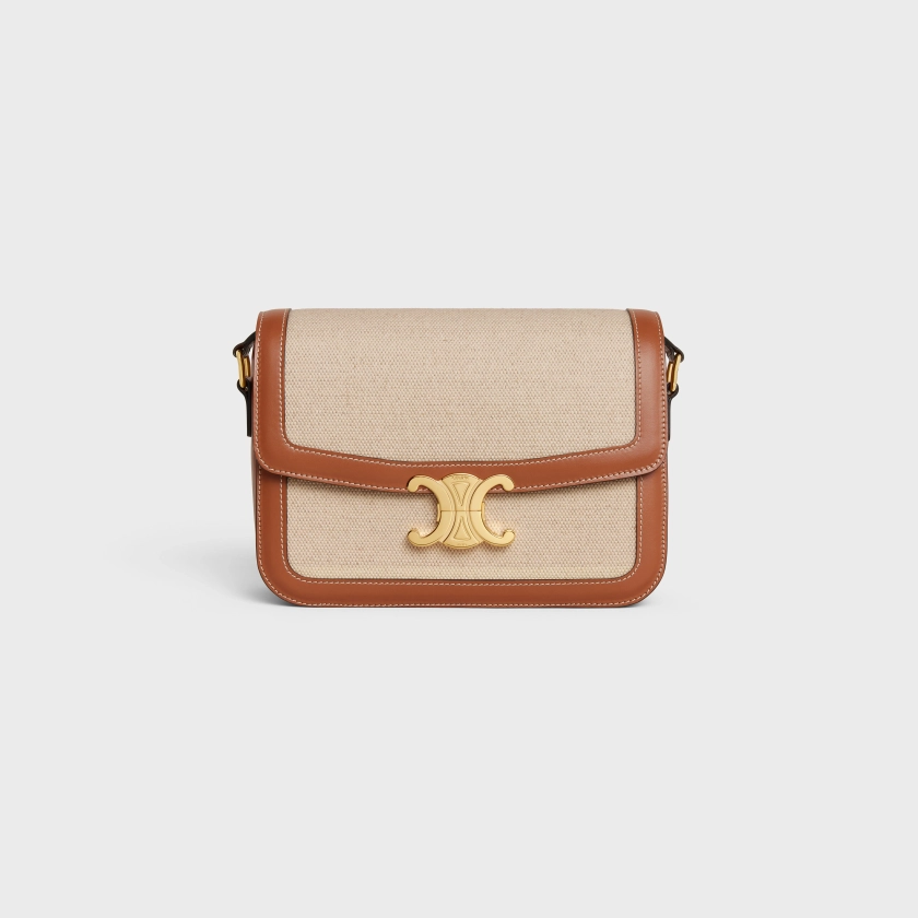 Sac Triomphe Classique TEXTILE ET VEAU