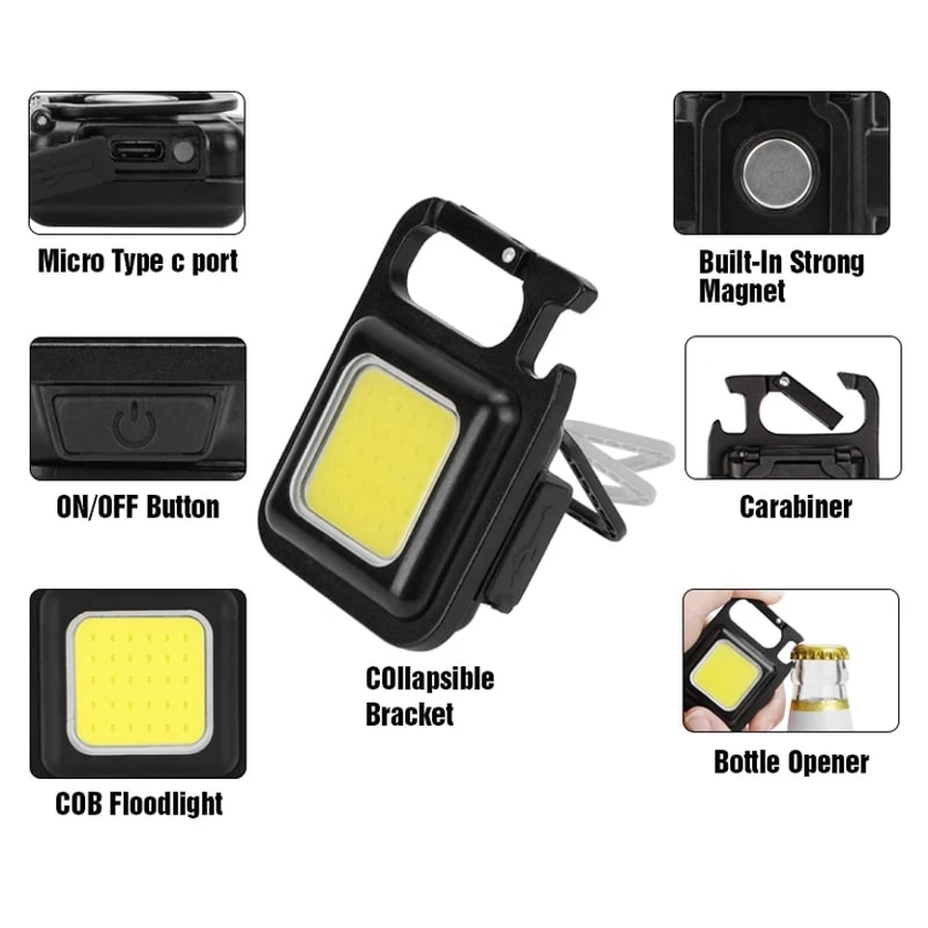 👍BUY 2 GET 1 FREE-✨Cob Keychain Work Light