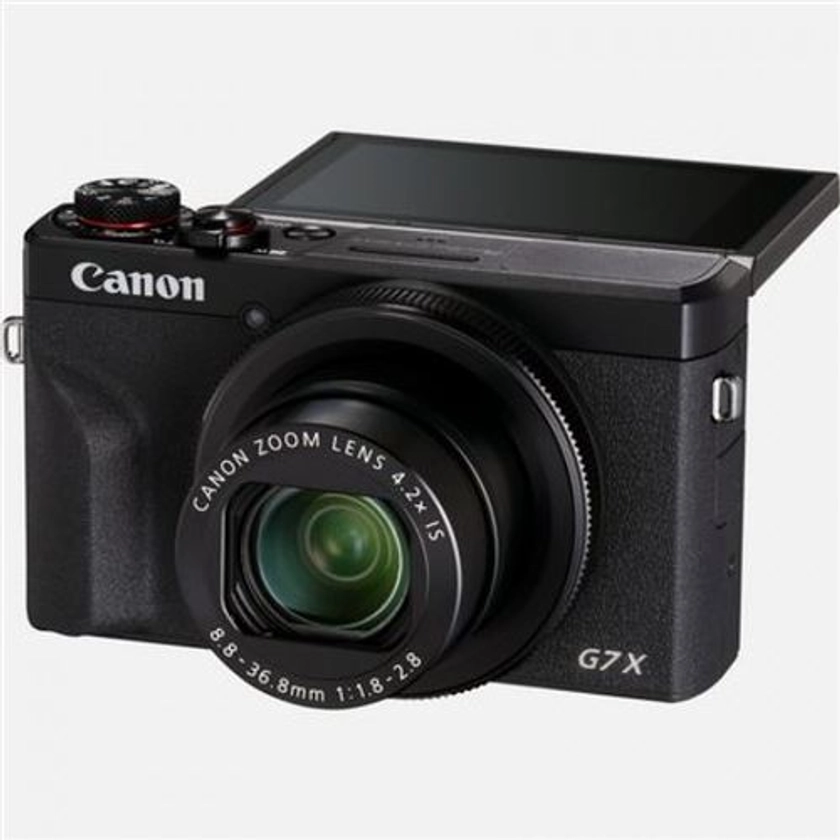 Compact Canon PowerShot G7X Mark III Noir