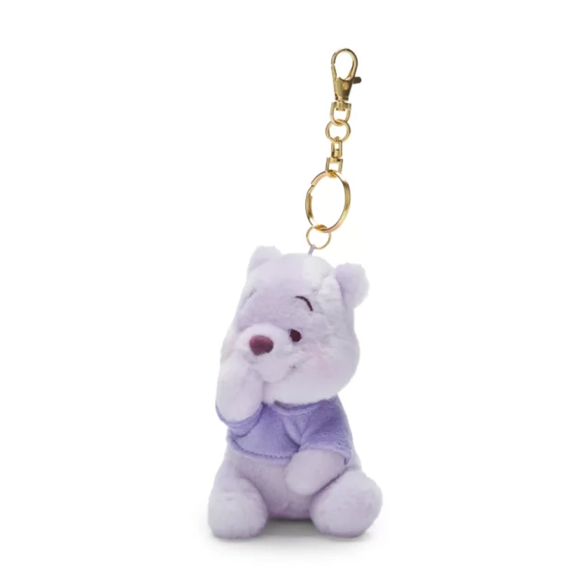 Winnie the Pooh Lilac Small Soft Toy Keyring