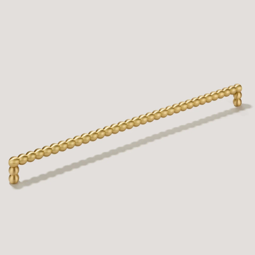 Solid Brass Bobbin Closet Handle | Solid Brass Closet Bar Handle