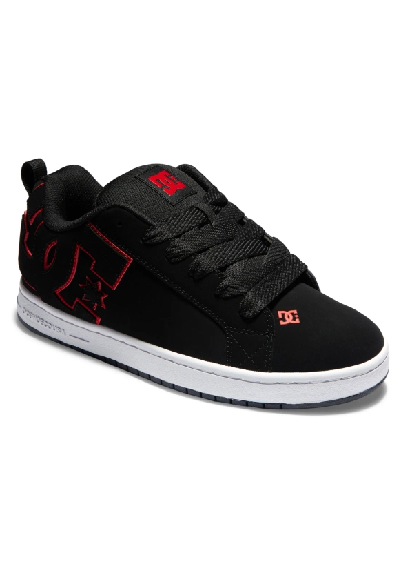 COURT GRAFFIK - Chaussures de skate - black red white