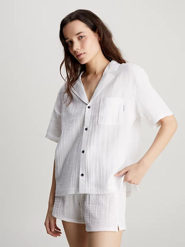 Haut de pyjama - Pure Textured Calvin Klein® | 000QS7137E100