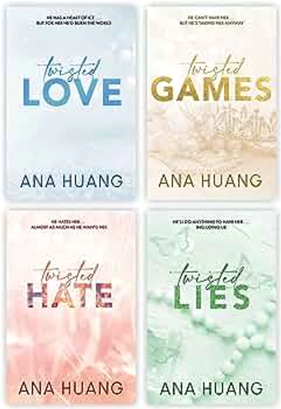 Twisted Series by Ana Huang [Twisted Love; Twisted Games; Twisted Hate and Twisted Lies]