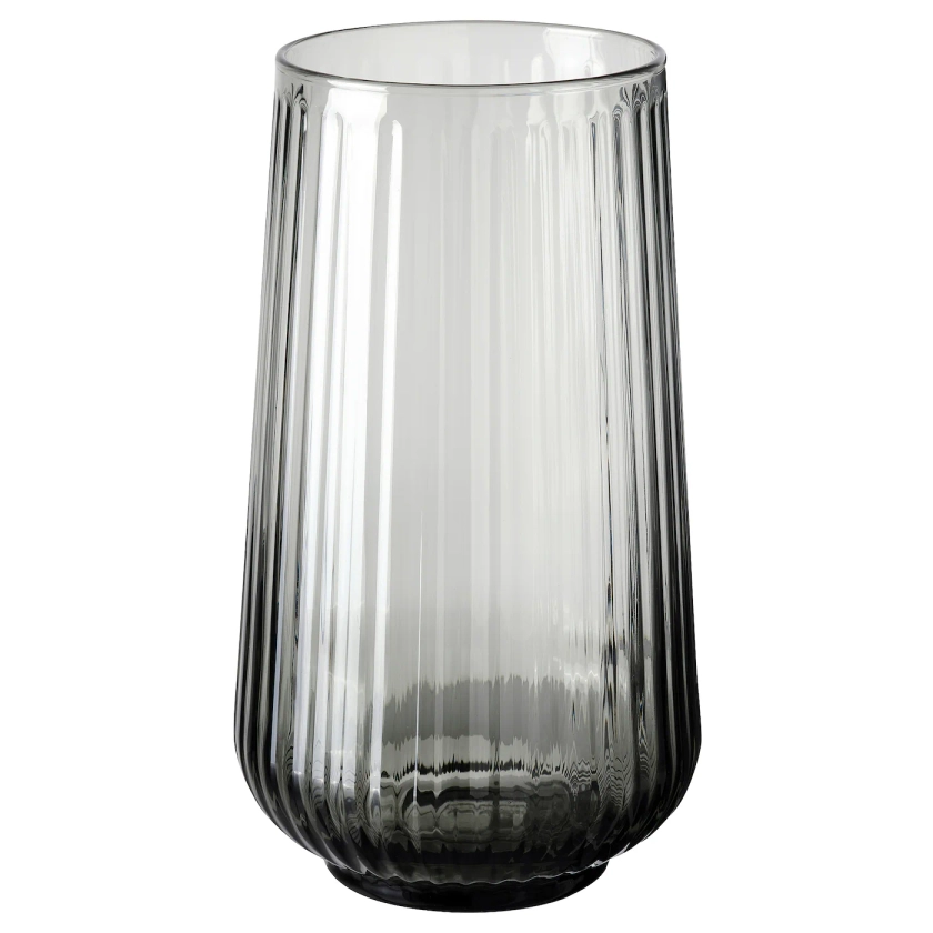 GRADVIS Vase - gris 19 cm