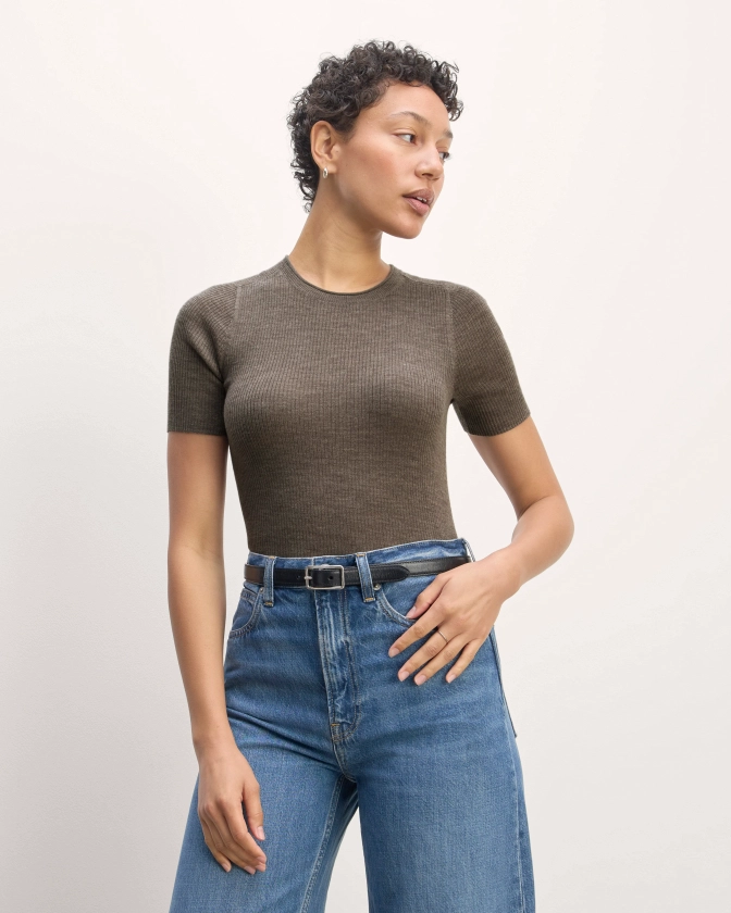 The Sweater Tee in Ultrasoft Merino