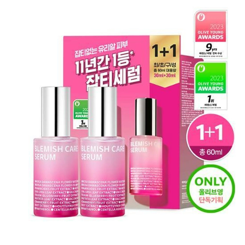 ISOI Bulgarian Rose Blemish Care Up Serum 30mL 1+1 Special Set | OLIVE YOUNG Global