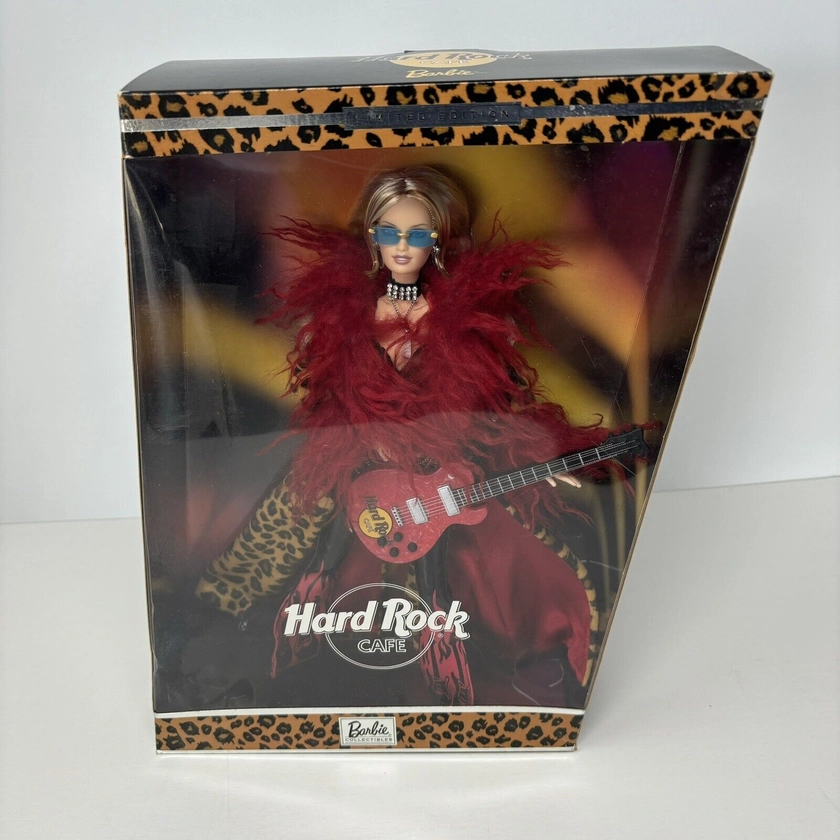 Hard Rock Cafe 2003 Barbie Doll B2509 Collector Edition Mattel