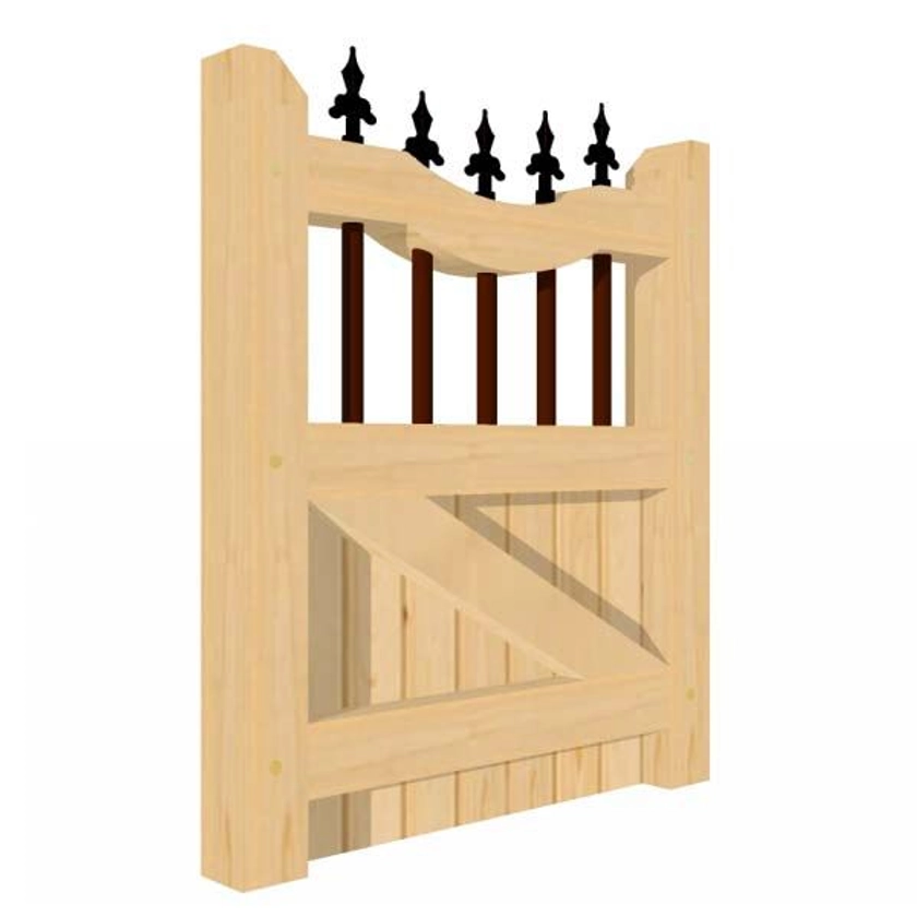 Garden Gates - The Holmewood - Gates and Fences UK