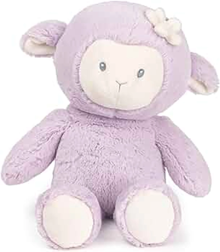 GUND Baby Sustainable Lamb Plush, Stuffed Animal Made from 100% Recycled Materials, for Babies and Newborns, Spring Decor, Lavender/Cream, 13”