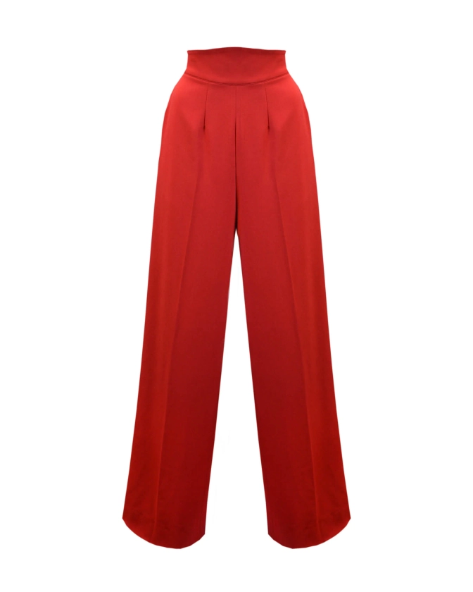 40s Rosie Pants - Red