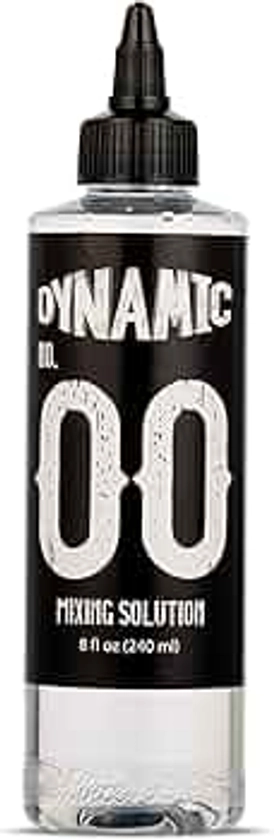 Dynamic Color Co.- No. 00 Tattoo Ink Mixing Solution, Premium Shading Solution Tattoo for Artists, Purest Hospital-Grade Water Mixed with Witch Hazel for Soothing Quality and Visible Smoothness (4)