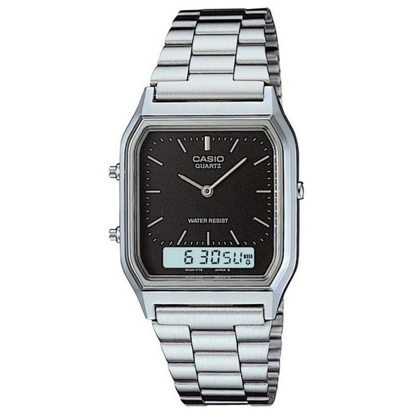Buy Casio Silver Stainless Steel Bracelet Watch | Men's watches | Argos