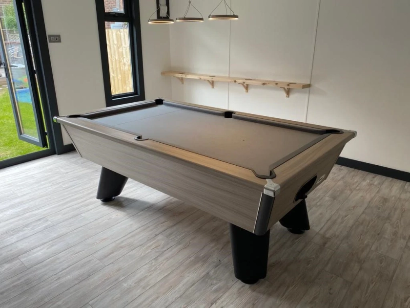 Cry Wolf Slate Pool Table - Drift Wood - 6ft & 7ft