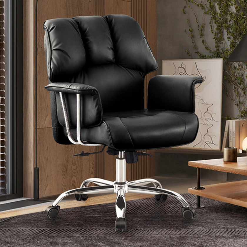 Travis Faux Leather Executive Chair