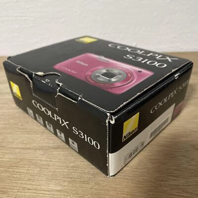 Nikon COOLPIX S3100 Pink Compact Digital Camera | eBay