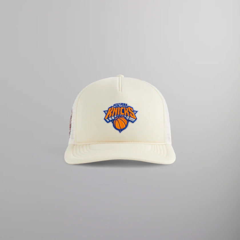 Kith for '47 New York Knicks Hitch Foam Trucker Hat - Sandrift