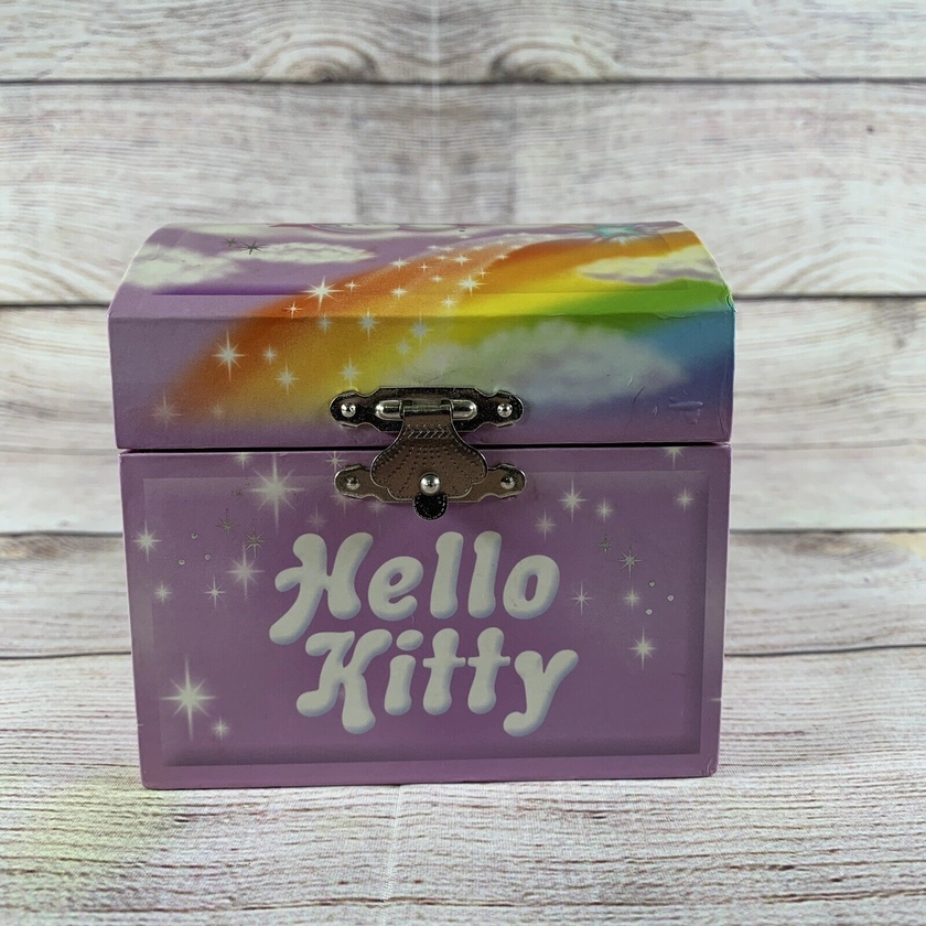 Hello Kitty Sanrio Kreisler Musical Trinket Jewelry Box 2002