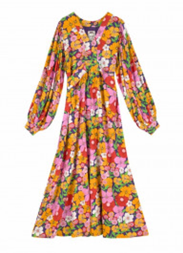 Dawn O’Porter X Joanie - Sazerac Vintage Floral Print Midaxi Dress