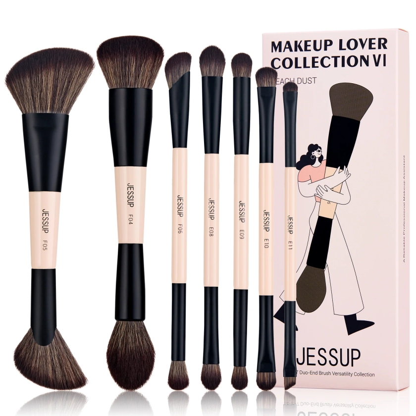 Duo-End Brush Versatility Collection (Peach Dust) T600