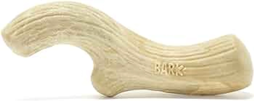 Barkbox Super Chewer Tough Dog Chew Toys for Aggressive Chewers, Dental Stimulating (Antler - Large)