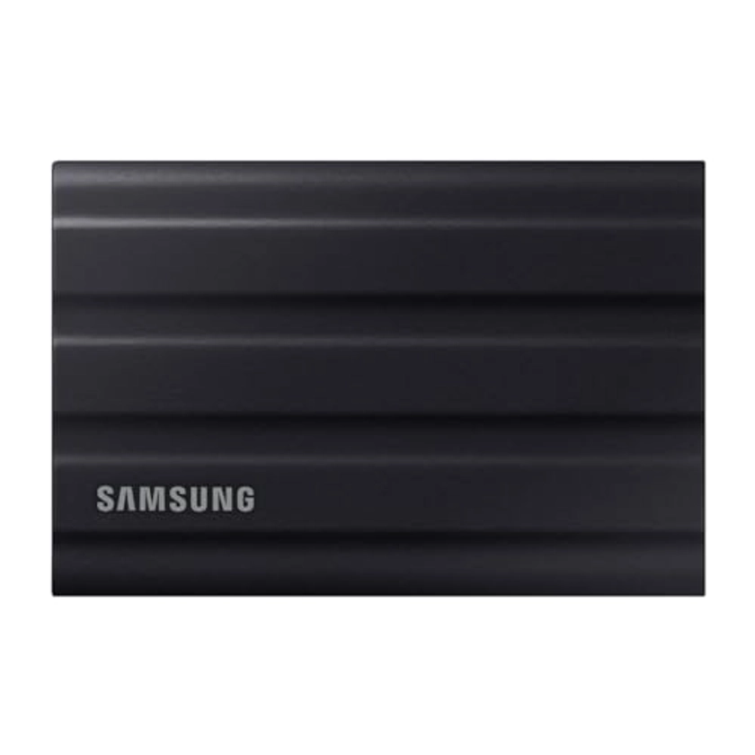 Samsung SSD Externe T7 Shield, 2 To, Noir, MU-PE2T0S/EU, vitesse de lecture/écriture jusqu'à 1050Mo/s, USB 3.2 Gen 2