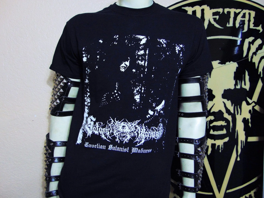 SATANIC WARMASTER Carelian Satanist T-Shirt (black metal) 1