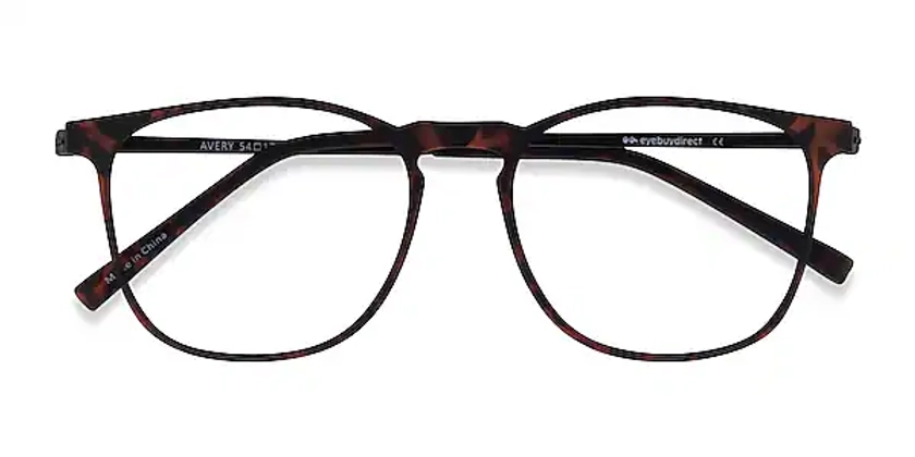 Avery Square Tortoise Full Rim Eyeglasses | Eyebuydirect