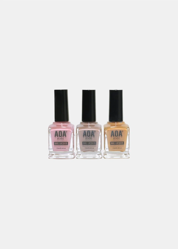 AOA Studio Nail Polish- The Neutrals