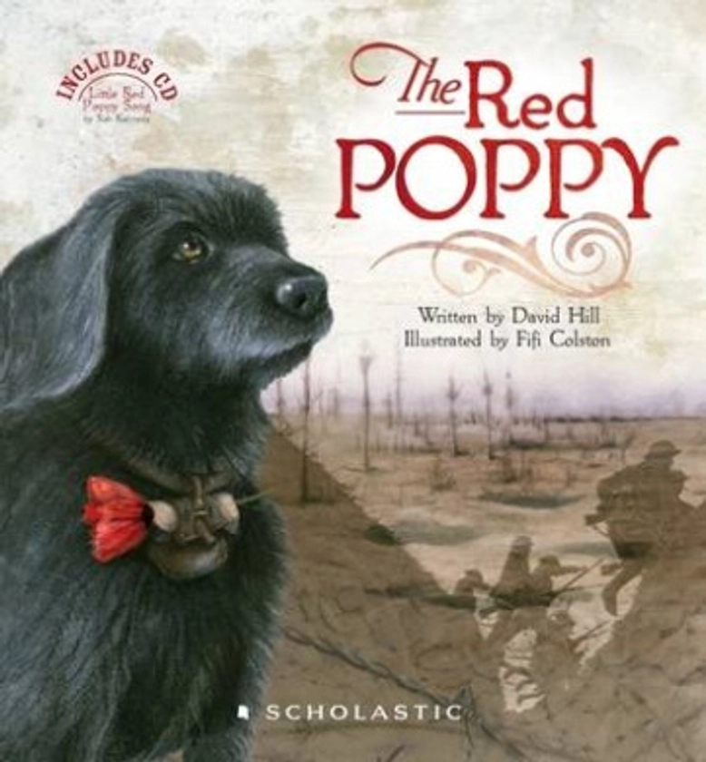 The Red Poppy + CD (Red Poppy), David Hill Fifi Colston (Illustrated ) - Shop Online for Books in Australia