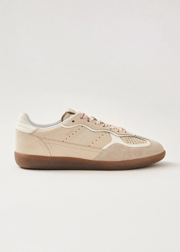 Tb.490 Rife Grain Cream Leather Sneakers | ALOHAS