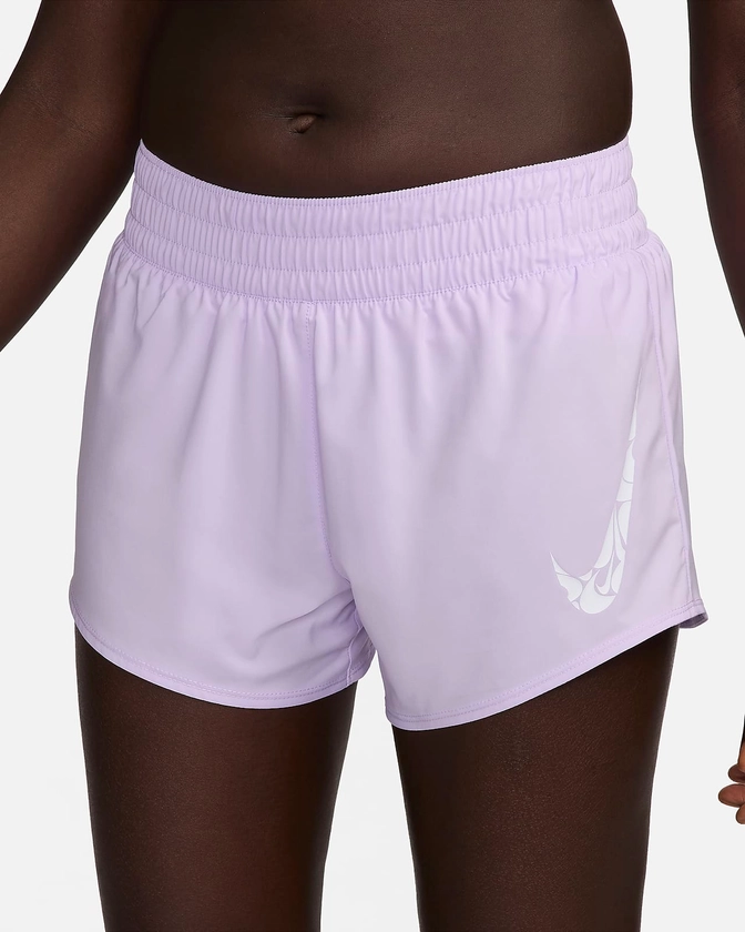 Nike One Women's Dri-FIT Mid-Rise 8cm (approx.) Brief-Lined Shorts. Nike UK