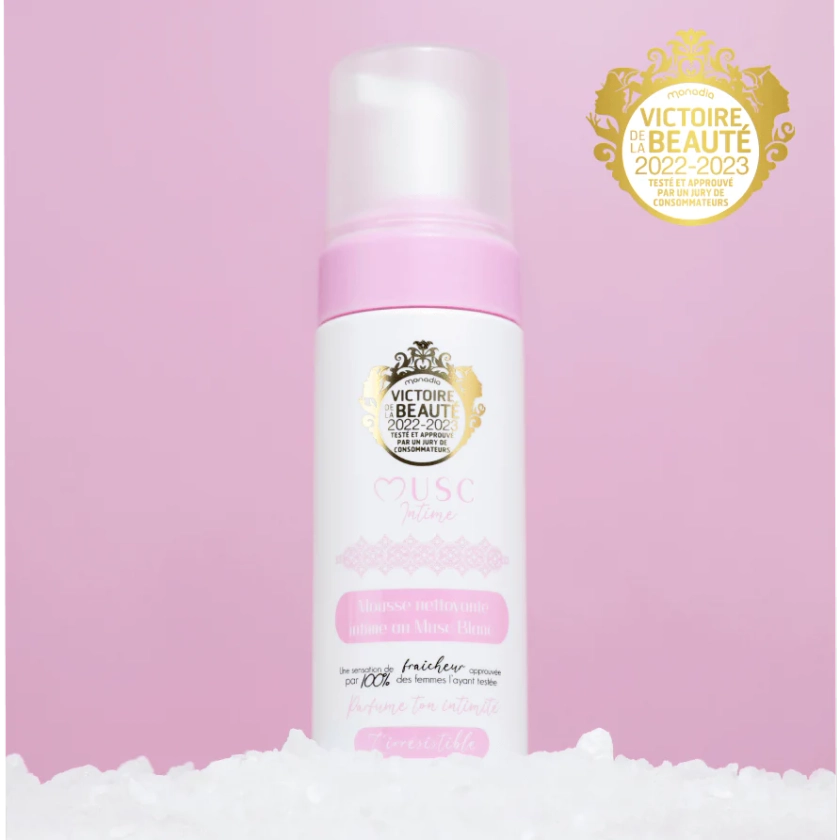 Mousse intime au Musc Blanc - 150ml