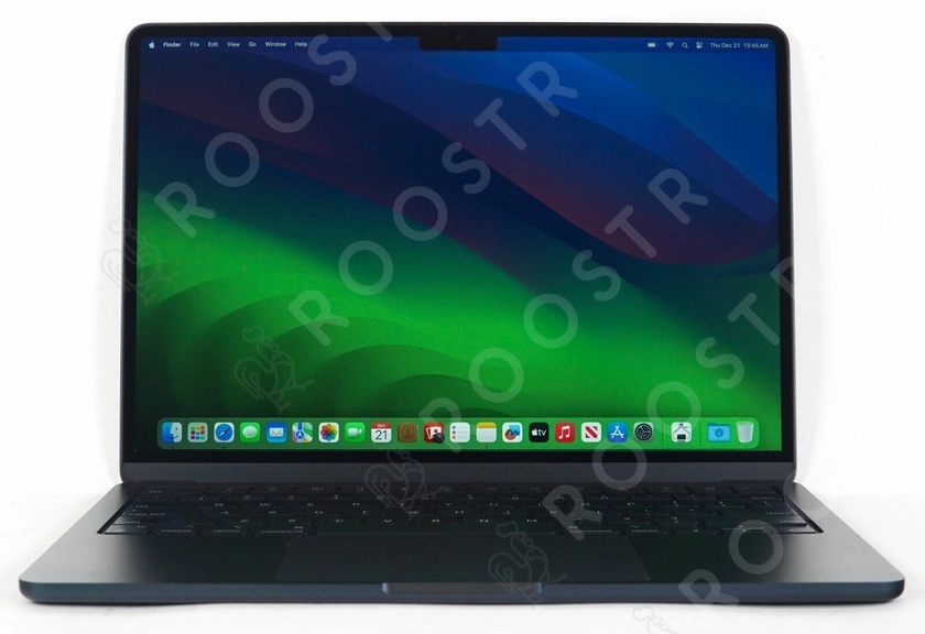 13" Apple MacBook Air M2 Chip 8-Core 8GB RAM 256GB SSD 2022 Midnight - Very Good