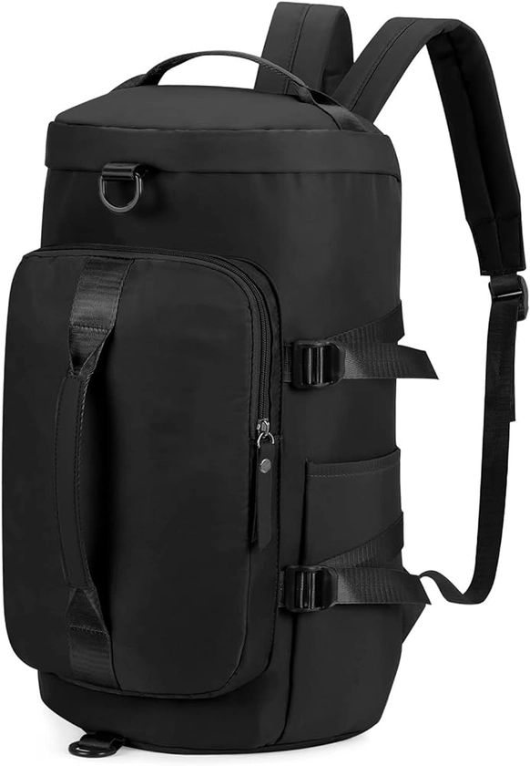 Gym Bag for Women Sport Duffle Bag Backpack with Shoe Compartment and Wet Pocket 30L Travel Bag Weekender Bag Overnight Bag