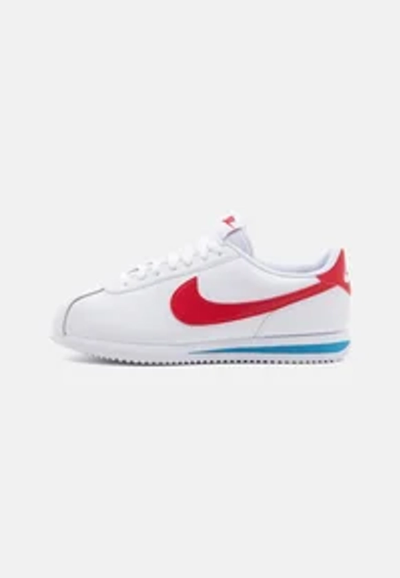 Nike Sportswear CORTEZ - Baskets basses - white/varsity red/varsity blue/blanc - ZALANDO.FR