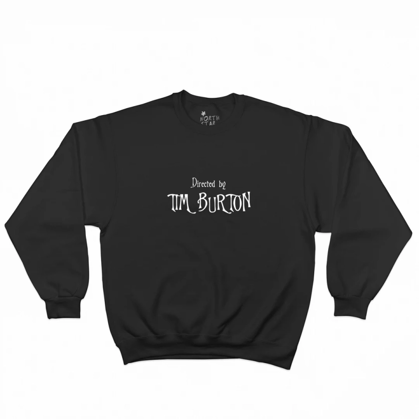 Directed by Tim Burton Sweatshirt Vintage Style / Y2K Aesthetic / 90's / Punk / Grunge / Horror / Goth / Skeleton - Etsy Australia