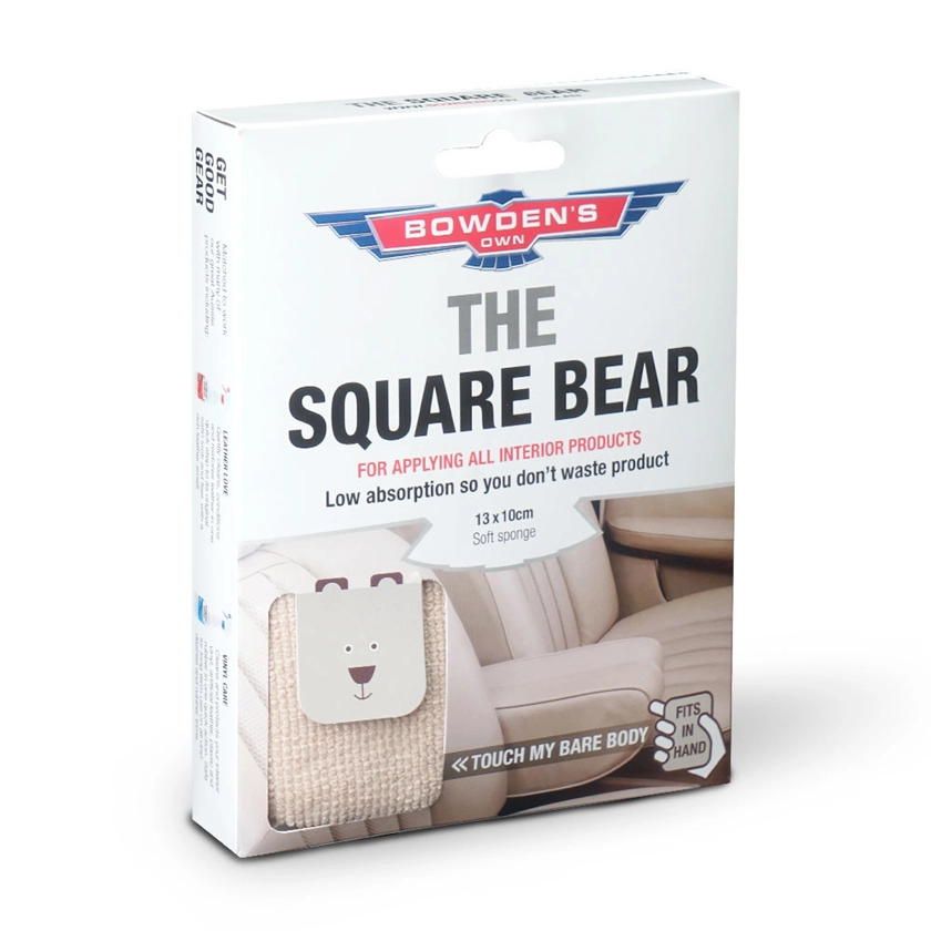 가죽관리 전용 어플리케이터, 스퀘어 베어(The Square Bear) : 케미컬가이