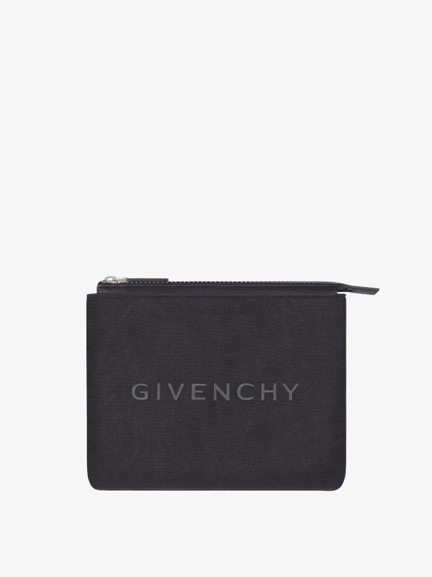 Pochette GIVENCHY en toile - noir | GIVENCHY FR