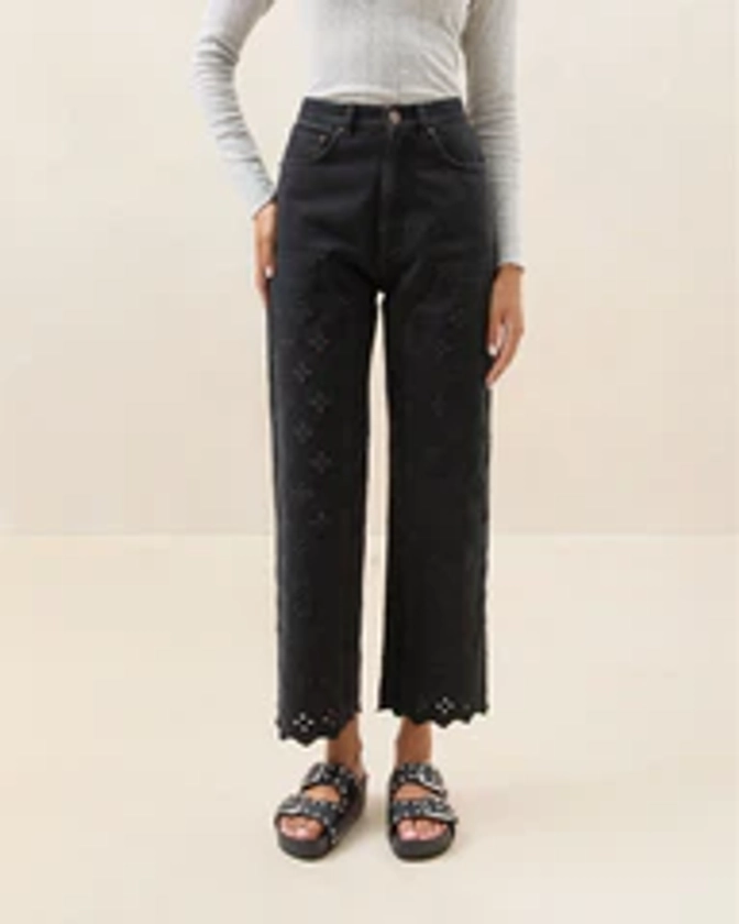 Demi Embroidered Pant