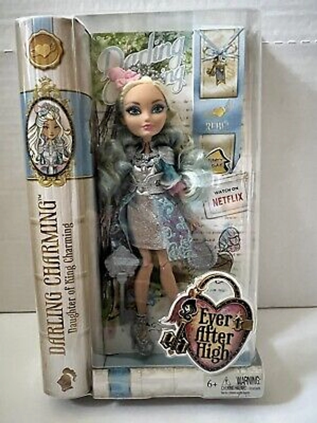 Ever After High Doll Darling Charming NRFB Mattel Netflix Daughter King Charming | eBay