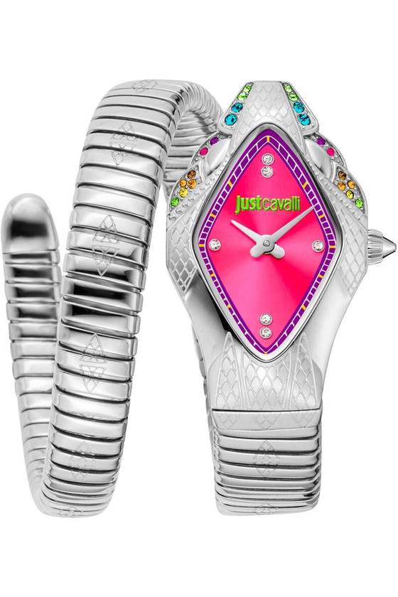 Montre Just Cavalli JC1L306M0025 pour Femme Rose en Acier