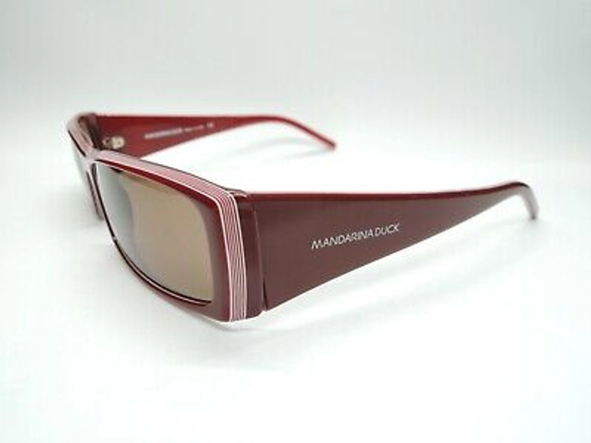 NEW MANDARINA DUCK MD45161 E46 Burgundy/Bronze Sunglasses 57-17-135 TREND! ITALY