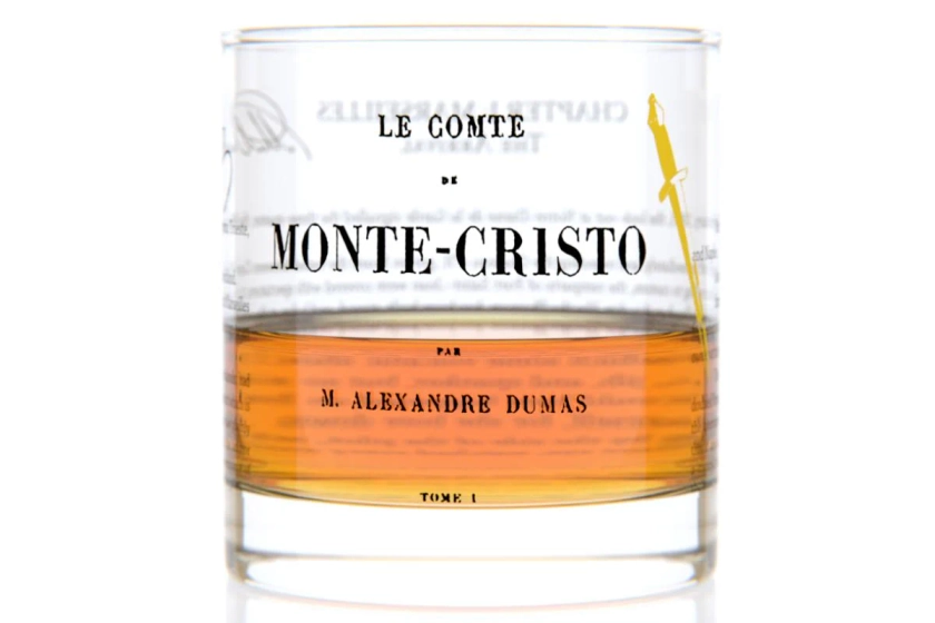 Count of Monte Cristo - Dumas Rocks Glass