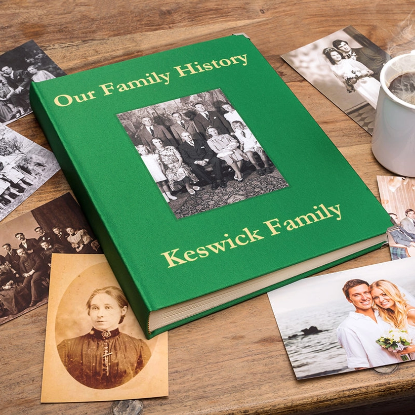 Photo Memory Book. Personalised Memory Book UK. Handmade.