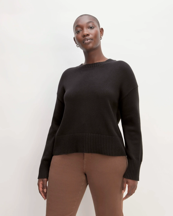 The Boxy Sweater in Everyday Cotton