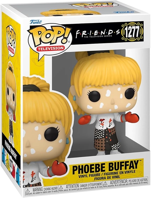 Funko Pop! TV: Friends - Phoebe Buffay - 1/6 de Probabilidades de Obtener la RARA Variante Chaseicken Pox - Figura de Vinilo Coleccionable - Idea de Regalo- Mercancia Oficial - TV Fans : Amazon.es: Juguetes y juegos