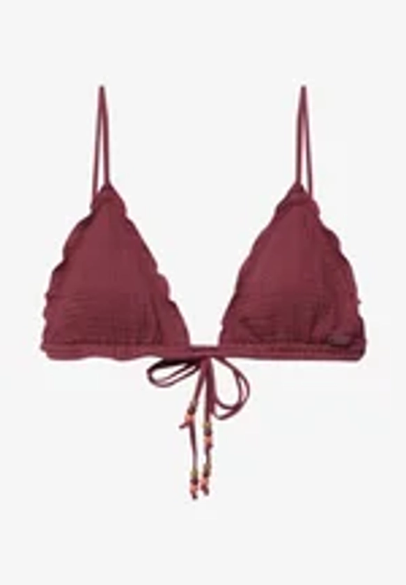 PULL&BEAR WAVY - Haut de bikini - berry/framboise - ZALANDO.FR