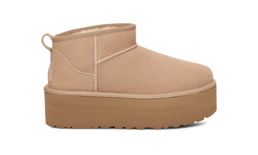 Femme Botte Classic Ultra Mini à plateforme